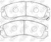 NiBK PN3233 Brake Pad Set, disc brake